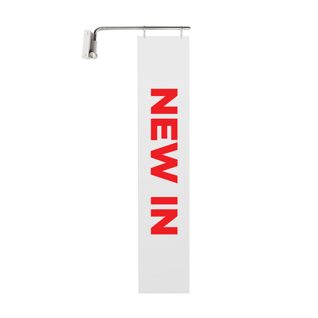 Magnetic Banner Hanger with Optional Banner