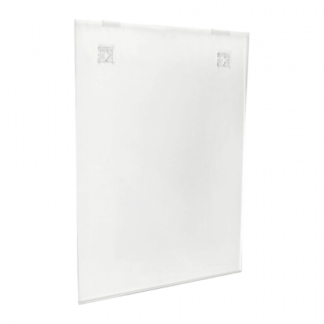 Acrylic Poster Holder with Keyholes
