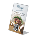 Freestanding Single Sided Acrylic Poster Holder