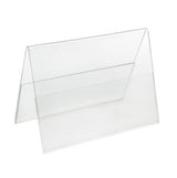 Acrylic Table Tent Card Holder