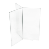 Heavy Duty Acrylic Menu Holder with Six Faces