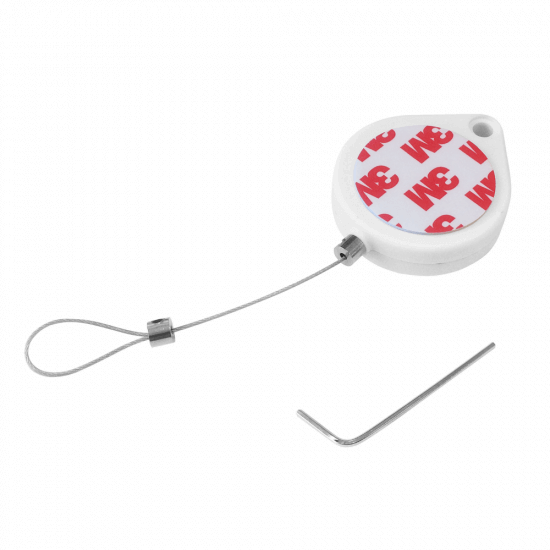 Adjustable Tether Retractable Product Tether – VisualDisplays