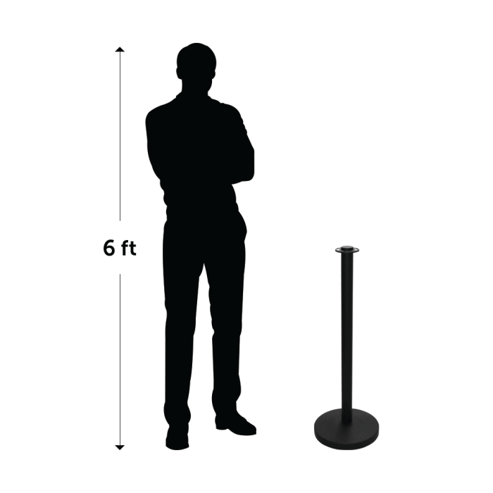 Rope Barrier Posts
