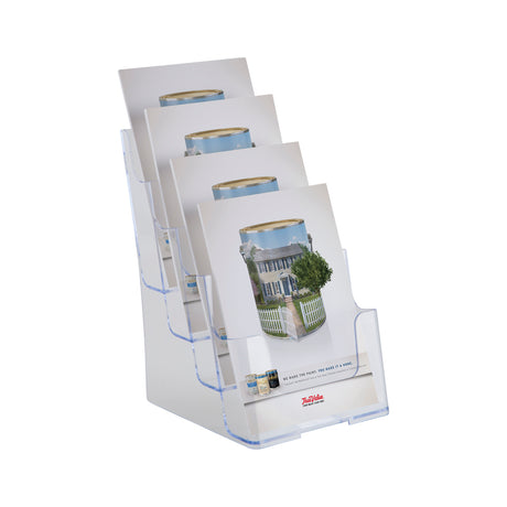 Tiered Wall Mounted Leaflet Holders