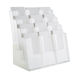 Four Tier Multiple Size Leaflet Holder