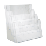 Four Tier Multiple Size Leaflet Holder