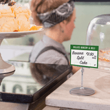 Plastic Ticket Holder Round Base
