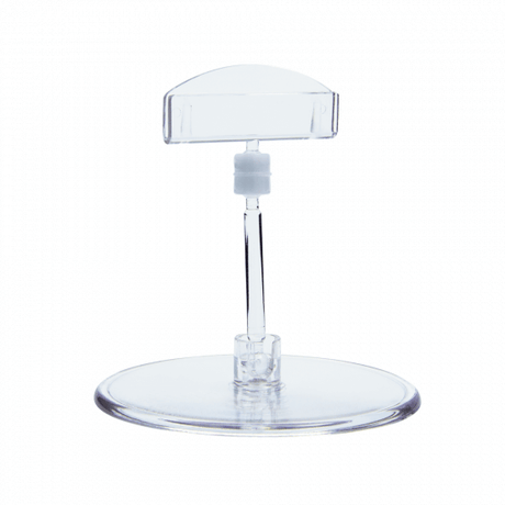 Plastic Ticket Holder Round Base