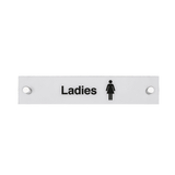 Rectangular Acrylic Door Signs with Standoffs