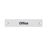 Rectangular Acrylic Door Signs with Standoffs