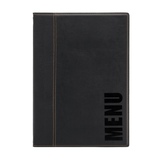 Contemporary Faux Leather Menu Covers