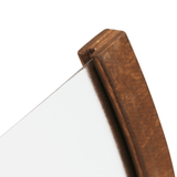 Curved Wooden Menu Sign Holder