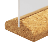 Cork Base Sign Holder