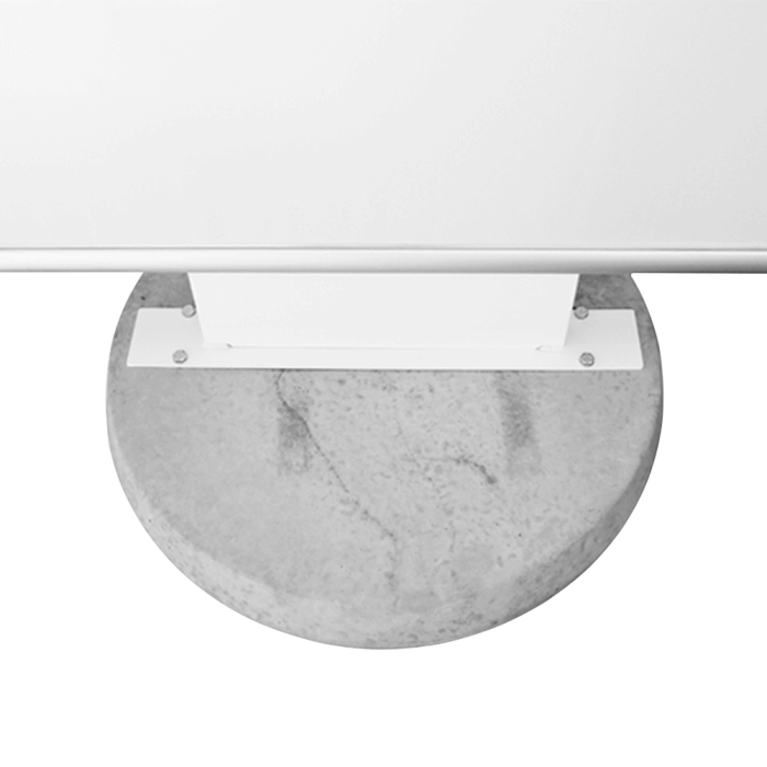Concrete Base Forecourt Sign
