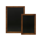 Chalkboard with Dark Wood Frame