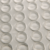 Self Adhesive Clear Rubber Feet x 100