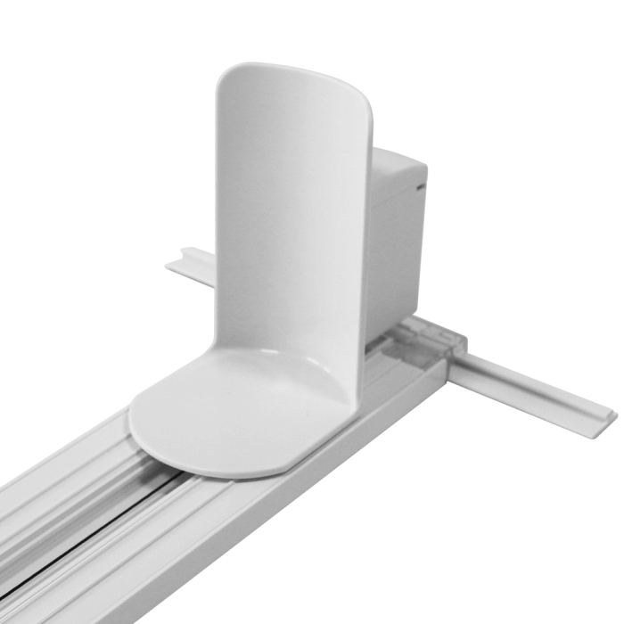 Spring Loaded Slow Feed Shelf Pusher System
