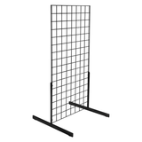 Black Grid Mesh Display Stands