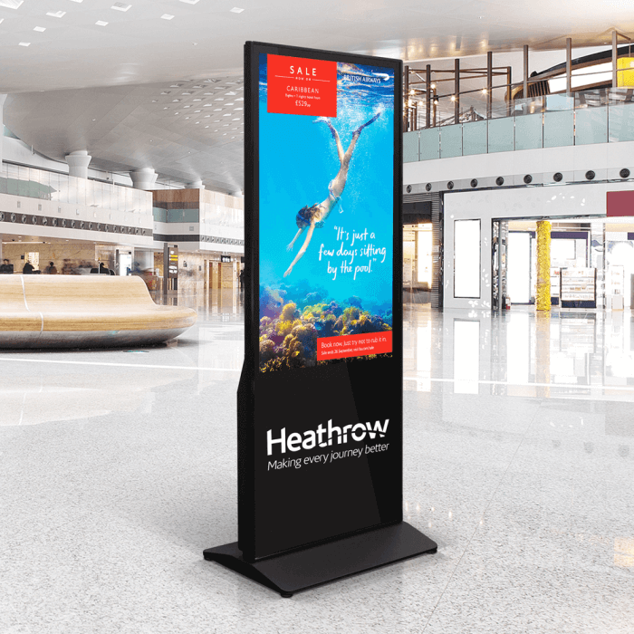 Digital Display Totem – VisualDisplays
