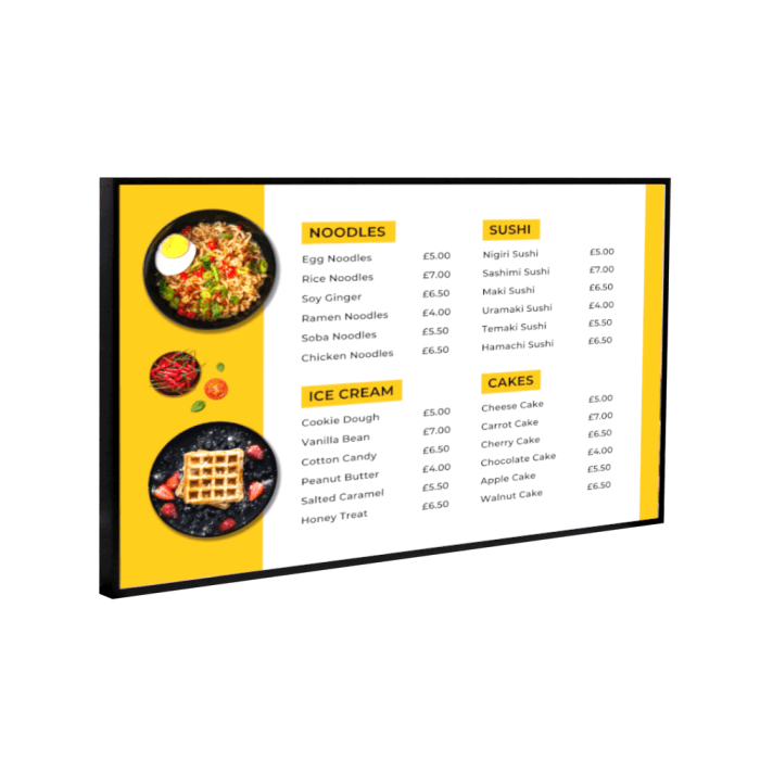 High Brightness Display Screen for Shop Windows