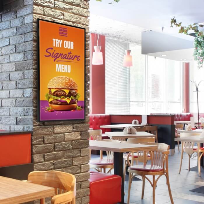 Android Wall Mounted Digital Display Screen