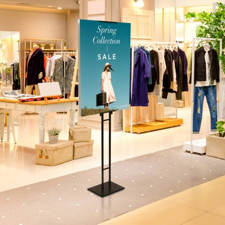 Adjustable Double Sided Poster Display Stand