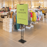 Adjustable Double Sided Poster Display Stand
