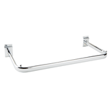 D Rail for Slatwall with Notched Corners
