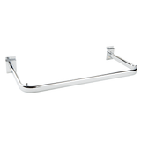 D Rail for Slatwall with Notched Corners