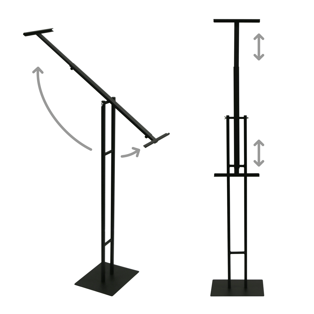 Adjustable Metal Easel Display Stand