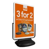 Large Forecourt Sign With Counter Balanced Panel