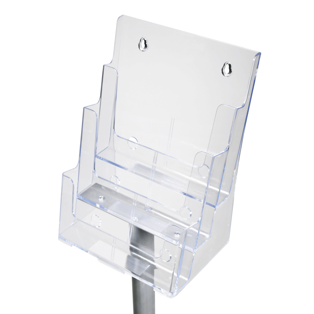 Dispensing Guide For Display Freestanding Leaflet Dispenser with Tiers – VisualDisplays