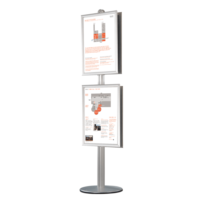 A1 Poster Snap Frame for Display Units