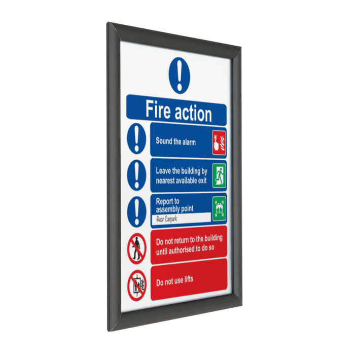 Heavy Duty Fire Resistant Snap Frame 25mm