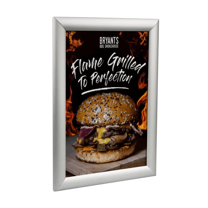 Heavy Duty Fire Resistant Snap Frame 25mm