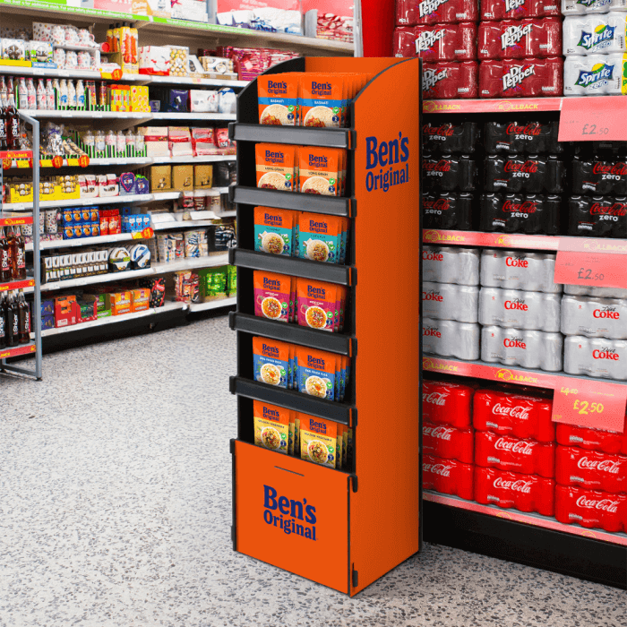 Free Standing Display Unit