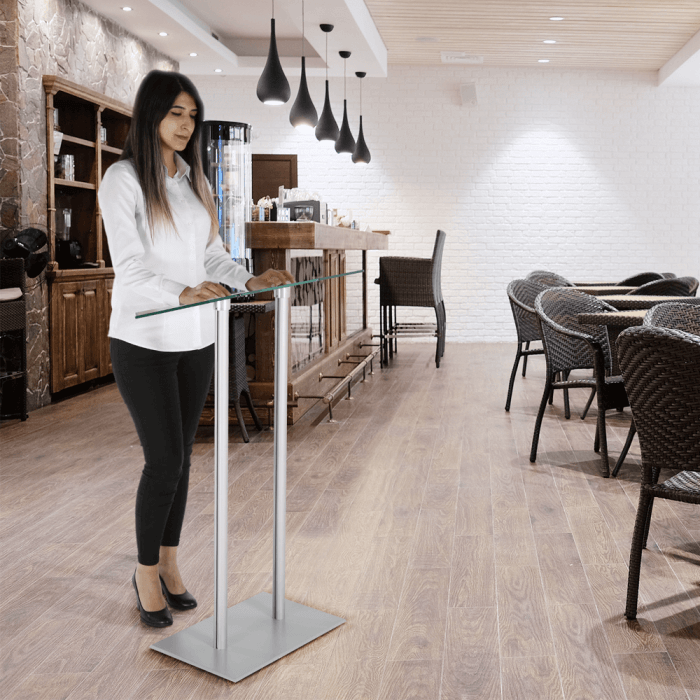 Tempered Glass Podium