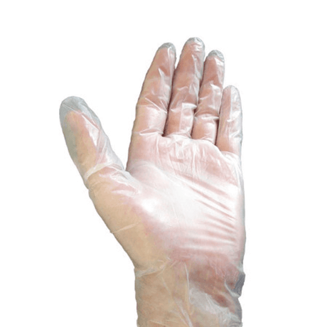 Clear Vinyl Disposable Gloves x 100