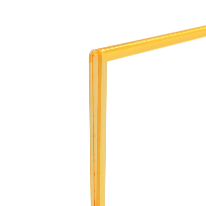 Gold Acrylic Sign Holder