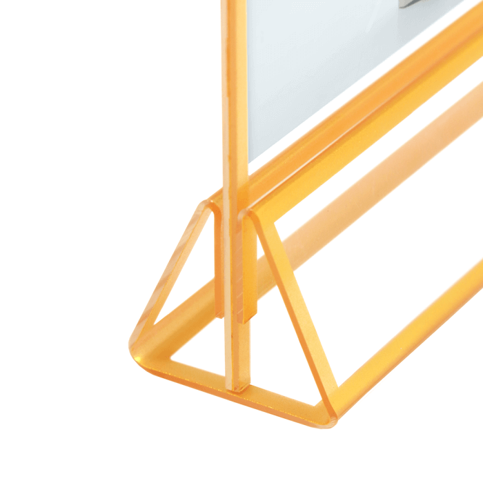 Gold Acrylic Sign Holder