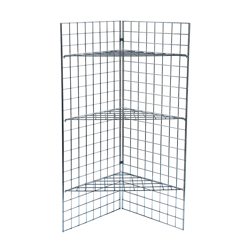 Gridwall Corner Shelf