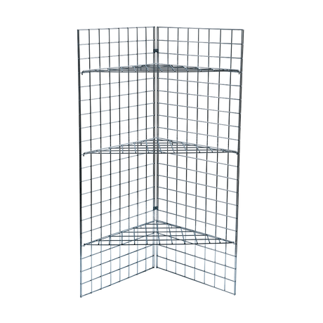 Gridwall Corner Shelf