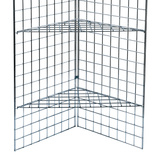 Gridwall Corner Shelf