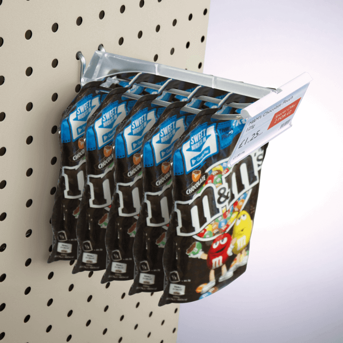Hook Overarm Ticket Holder