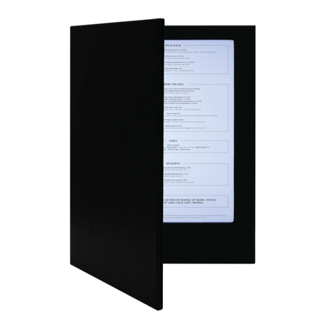 LED Menu Cover