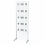 Single Sided Gridwall Display Kit with Hooks