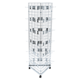 Three Sided Gridwall Stand with Hooks