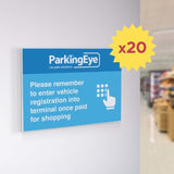 Acrylic A3 Poster Sleeve Landscape Pack Of 20