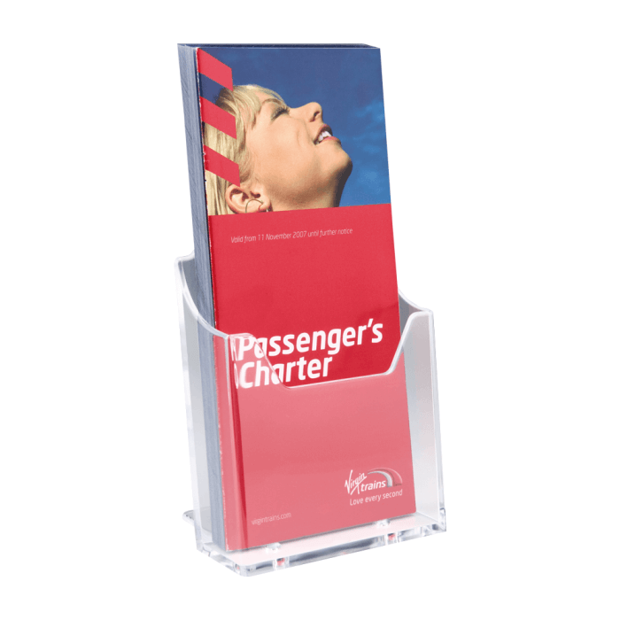Multipurpose Leaflet Holder Portrait