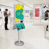 Freestanding Leaflet Poster Display